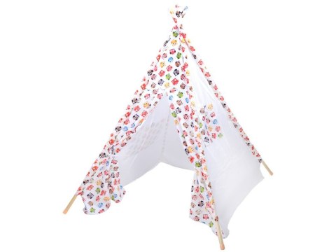 Namiot wigwam Tipi wesołe sowy dla dziecka ZA3508 Namiot wigwam Tipi wesołe sowy dla dziecka ZA3508