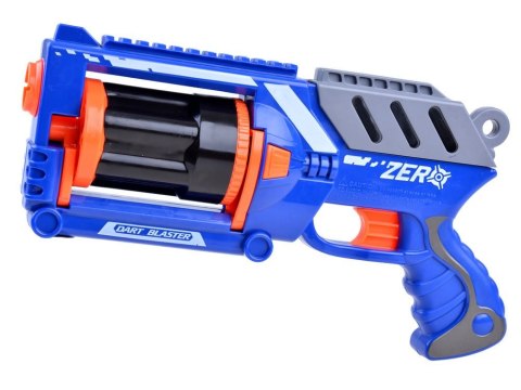 Pistolet BLASTER naboje piankowe 10szt broń ZA3286 Pistolet BLASTER naboje piankowe 10szt broń ZA3286