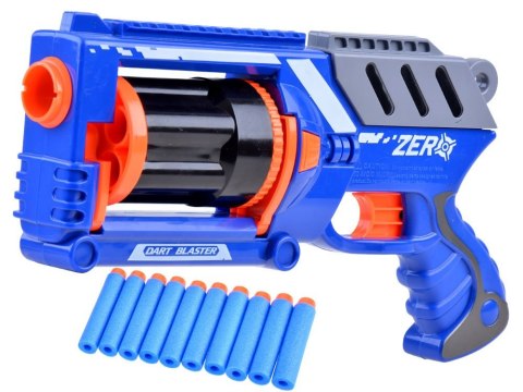 Pistolet BLASTER naboje piankowe 10szt broń ZA3286 Pistolet BLASTER naboje piankowe 10szt broń ZA3286