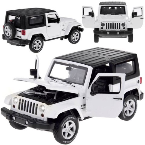 Auto terenowe Jeep Wrangler metalowy 1:32 ZA3751 Auto terenowe Jeep Wrangler metalowy 1:32 ZA3751