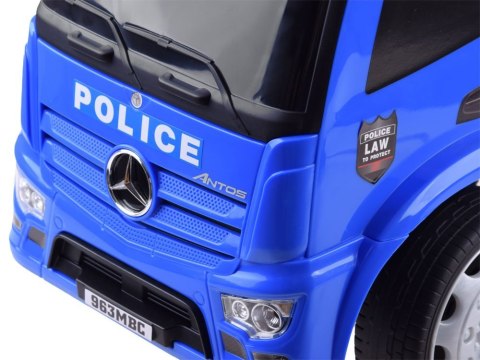 Jeździk Mercedes POLICJA autko pchacz ZA3690 Jeździk Mercedes POLICJA autko pchacz ZA3690