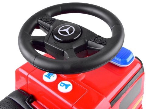 Jeździk Mercedes STRAŻ POŻARNA autko pchacz ZA3689 Jeździk Mercedes STRAŻ POŻARNA autko pchacz ZA3689