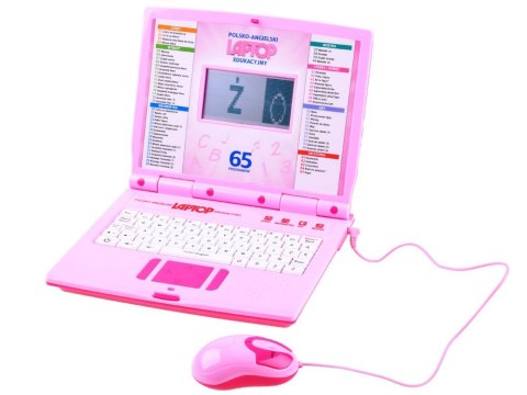 Laptop edukacyjny polsko angielski 65funkcji ZA3321 Laptop edukacyjny polsko angielski 65funkcji ZA3321