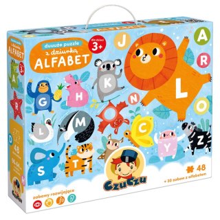 CzuCzu Duuuże puzzle z dziurką Alfabet ZA4077