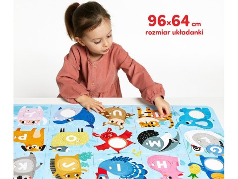 CzuCzu Duuuże puzzle z dziurką Alfabet ZA4077 CzuCzu Duuuże puzzle z dziurką Alfabet ZA4077