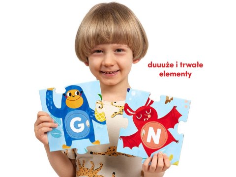 CzuCzu Duuuże puzzle z dziurką Alfabet ZA4077 CzuCzu Duuuże puzzle z dziurką Alfabet ZA4077