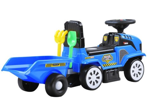 Jeździk TRAKTOR z przyczepą melodie akces ZA3746 Jeździk TRAKTOR z przyczepą melodie akces ZA3746