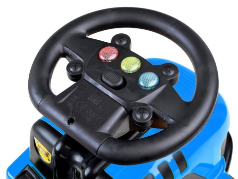 Jeździk TRAKTOR z przyczepą melodie akces ZA3746 Jeździk TRAKTOR z przyczepą melodie akces ZA3746