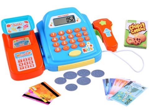 Zabawka Kasa fiskalna + waga zabawa w sklep ZA3851 Zabawka Kasa fiskalna + waga zabawa w sklep ZA3851
