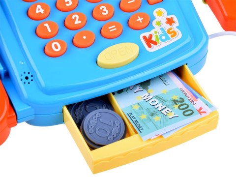 Zabawka Kasa fiskalna + waga zabawa w sklep ZA3851 Zabawka Kasa fiskalna + waga zabawa w sklep ZA3851