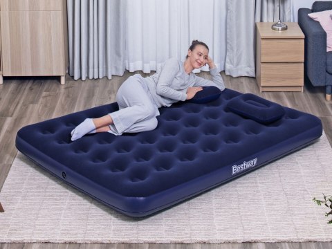 Bestway Materac dmuchany welur 203x152 cm 67374
