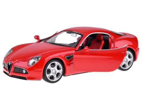 Auto metalowe model Alfa Romeo 8C Competizione skala 1:32 światła ZA4607 Auto metalowe model Alfa Romeo 8C Competizione skala 1:32 światła ZA4607