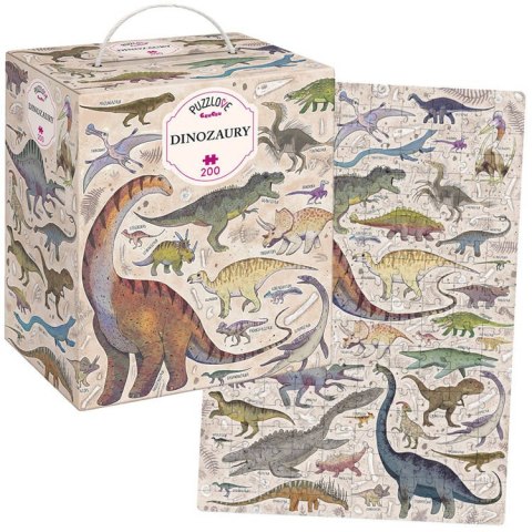 CzuCzu Puzzlove Dinozaury 200 el. ZA4604 CzuCzu Puzzlove Dinozaury 200 el. ZA4604
