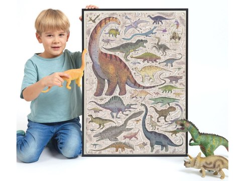 CzuCzu Puzzlove Dinozaury 200 el. ZA4604 CzuCzu Puzzlove Dinozaury 200 el. ZA4604