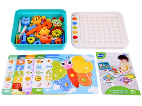 Hola interaktywny Panel nauka emocji liczb figur Montessori ZA4652 Hola interaktywny Panel nauka emocji liczb figur Montessori ZA4652