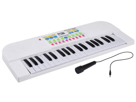Organki mini keyboard zabawka dla dzieci 37 klawiszy mikrofon IN0160 Organki mini keyboard zabawka dla dzieci 37 klawiszy mikrofon IN0160