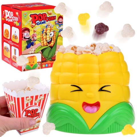 Zręcznościowa gra POPCORN złap do kubeczka GR0615 Zręcznościowa gra POPCORN złap do kubeczka GR0615