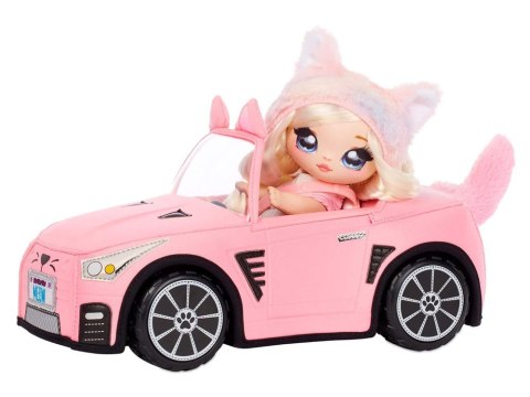 Na! Na! Na! Surprise Pluszowe różowe autko cabrio różowy kotek ZA4921 Na! Na! Na! Surprise Pluszowe różowe autko cabrio różowy kotek ZA4921
