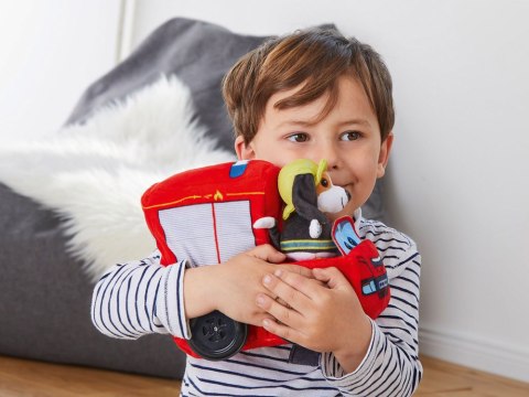 Revell Mój pierwszy Wóz strażacki pluszowe autko sterowane dźwięki ZA4919