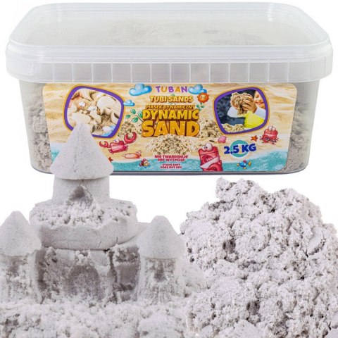 TUBAN piasek dynamiczny naturalny 2,5kg BOX ZA4840 TUBAN piasek dynamiczny naturalny 2,5kg BOX ZA4840