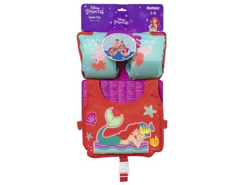 Bestway Kamizelka do pływania z rękawkami 3-6 L Mała Syrenka Ariel 9101I
