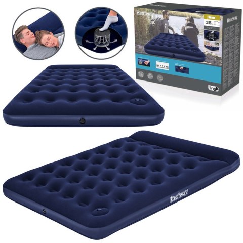 Bestway materac dmuchany Air Mattress Queen wbudowana pompka 203x152 67226 Bestway materac dmuchany Air Mattress Queen wbudowana pompka 203x152 67226
