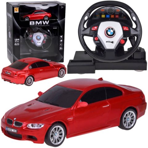 Autko z kierownicą Sportowe BMW 1:24 Zdalnie sterowany samochód RC0661 Autko z kierownicą Sportowe BMW 1:24 Zdalnie sterowany samochód RC0661