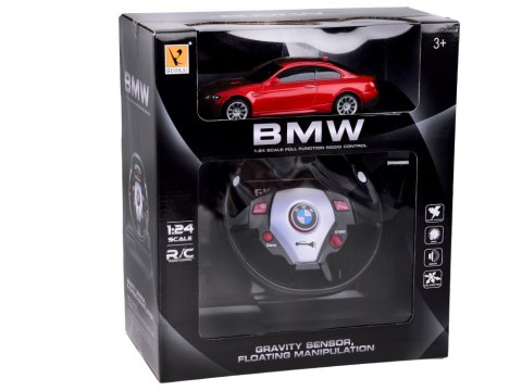 Autko z kierownicą Sportowe BMW 1:24 Zdalnie sterowany samochód RC0661 Autko z kierownicą Sportowe BMW 1:24 Zdalnie sterowany samochód RC0661