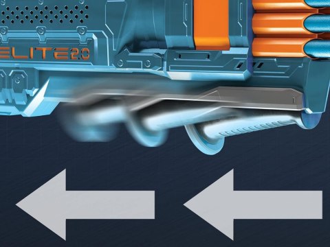 Duży lekki Zestaw Pistolet Nerf Elite 2.0 + 16 naboje dla dzieci ZA5179 Duży lekki Zestaw Pistolet Nerf Elite 2.0 + 16 naboje dla dzieci ZA5179