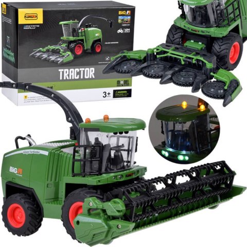 Kombajn traktor wielofunkcyjny efekty dźwiękowe świetlne ZA5216 Kombajn traktor wielofunkcyjny efekty dźwiękowe świetlne ZA5216