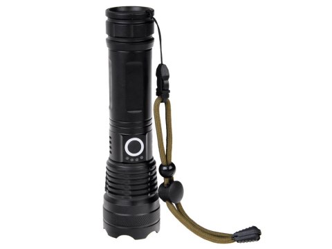 Mocna Latarka LED akumulatorowa USB wodoodporna SP0799 Mocna Latarka LED akumulatorowa USB wodoodporna SP0799