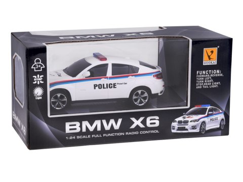 Sportowy radiowóz BMW X6 auto sterowane na pilota RC0660 BI Sportowy radiowóz BMW X6 auto sterowane na pilota RC0660 BI