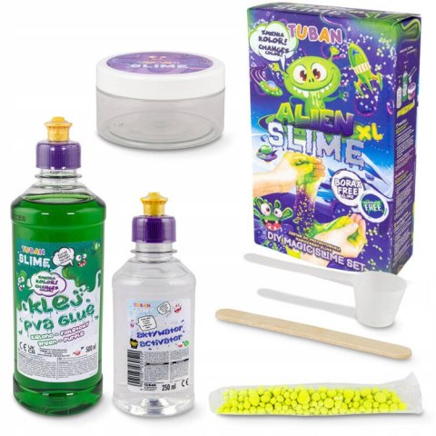 Tuban zestaw kreatywny Slime Alien XL glut magiczny zmienia kolor ZA5167 Tuban zestaw kreatywny Slime Alien XL glut magiczny zmienia kolor ZA5167
