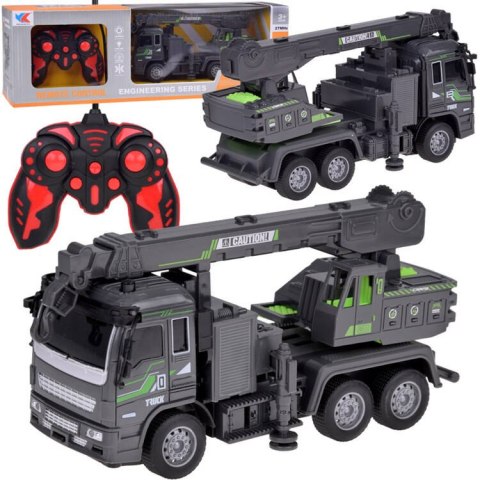 Auto budowalne Dźwig + światło Autko zdalnie sterowane pilotem RC0685 Auto budowalne Dźwig + światło Autko zdalnie sterowane pilotem RC0685