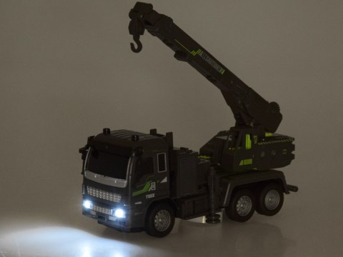 Auto budowalne Dźwig + światło Autko zdalnie sterowane pilotem RC0685 Auto budowalne Dźwig + światło Autko zdalnie sterowane pilotem RC0685