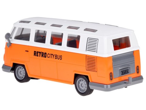 Autobus podświetlony RETRO CITY BUS sterowany pilotem RC0677 Autobus podświetlony RETRO CITY BUS sterowany pilotem RC0677
