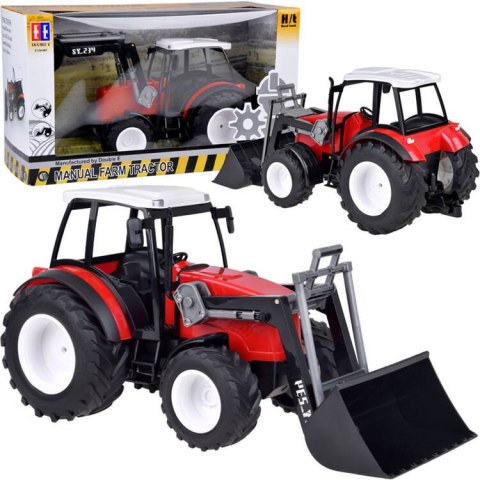 Duży Czerwony Traktor z Ruchomym Ramieniem i Wielkimi Kołami RC0666 Duży Czerwony Traktor z Ruchomym Ramieniem i Wielkimi Kołami RC0666