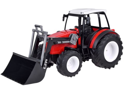 Duży Czerwony Traktor z Ruchomym Ramieniem i Wielkimi Kołami RC0666 Duży Czerwony Traktor z Ruchomym Ramieniem i Wielkimi Kołami RC0666