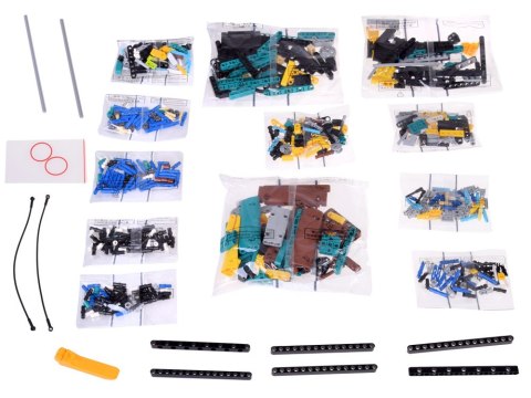 Klocki techniczne Jacht regatowy 675-elementów kolorowe klocki ZA5296 Klocki techniczne Jacht regatowy 675-elementów kolorowe klocki ZA5296