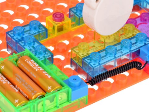 Mały elektryk Zestaw do budowy bloków elektronicznych 120 projektów ZA5241 Mały elektryk Zestaw do budowy bloków elektronicznych 120 projektów ZA5241