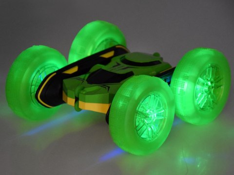 Szalone Autko 360 stopni dwustronne STUNT CAR obrót świecące koła RC0675 Szalone Autko 360 stopni dwustronne STUNT CAR obrót świecące koła RC0675