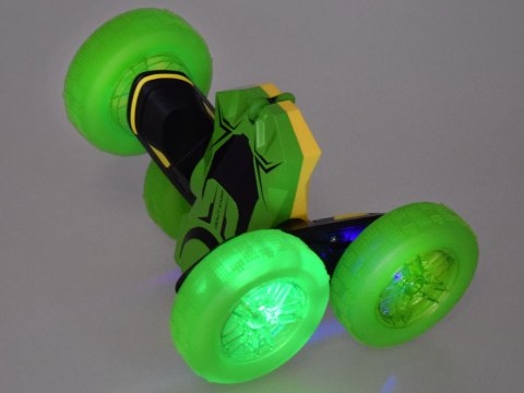 Szalone Autko 360 stopni dwustronne STUNT CAR obrót świecące koła RC0675 Szalone Autko 360 stopni dwustronne STUNT CAR obrót świecące koła RC0675