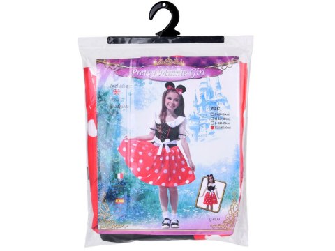 Uroczy Kostium Strój Myszki Minnie dla Dziewczynki przebranie L/XL ZA5280 Uroczy Kostium Strój Myszki Minnie dla Dziewczynki przebranie L/XL ZA5280