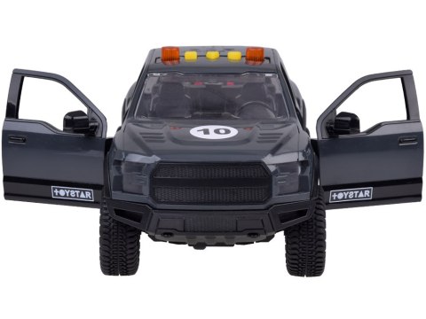 Zestaw Auto Pickup i motocykl Dźwięk Światło + otwierane drzwi ZA5233 Zestaw Auto Pickup i motocykl Dźwięk Światło + otwierane drzwi ZA5233