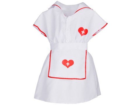 Zestaw dla dziewczynki Kostium Pielęgniarki Pani Doktor lekarz L/XL ZA5281 Zestaw dla dziewczynki Kostium Pielęgniarki Pani Doktor lekarz L/XL ZA5281