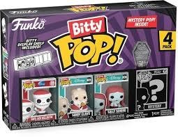 Funko Bitty POP! TNBC Santa Jack 2cm 4pak outlet