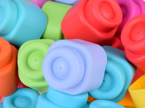 Gumowe Kolorowe Miękkie klocki 36 ele pierwsze klocki dla dziecka ZA5367 Gumowe Kolorowe Miękkie klocki 36 ele pierwsze klocki dla dziecka ZA5367