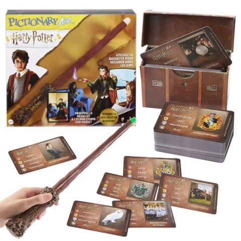 Mattel Gra kalambury Pictionary Air Harry Potter różdżka aplikacja GR0703 Mattel Gra kalambury Pictionary Air Harry Potter różdżka aplikacja GR0703