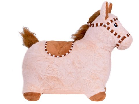 Pompowany konik skoczek pluszowy do skakania dla dziecka pompka ZA5443 JB Pompowany konik skoczek pluszowy do skakania dla dziecka pompka ZA5443 JB