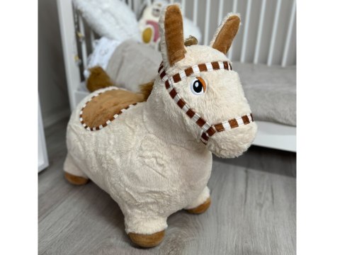 Pompowany konik skoczek pluszowy do skakania dla dziecka pompka ZA5443 JB Pompowany konik skoczek pluszowy do skakania dla dziecka pompka ZA5443 JB